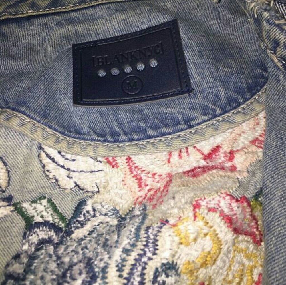 BLANKNYC spikey denim jacket